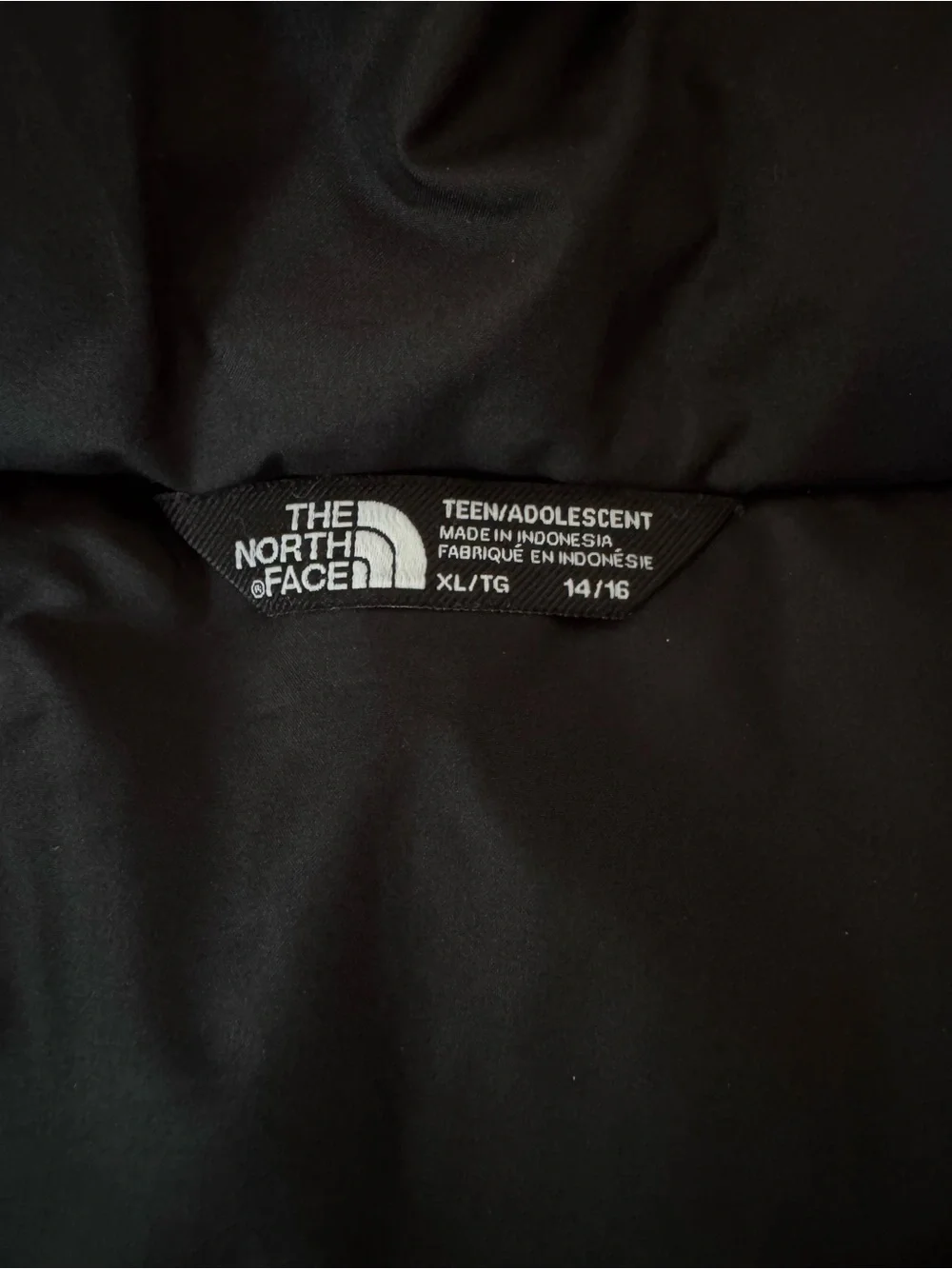 The North Face Black Hooded Rain Jacket